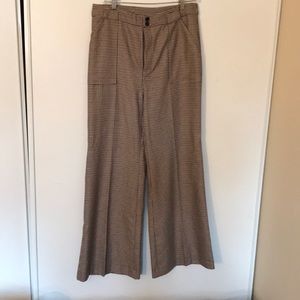 Free People houndstooth flare pants